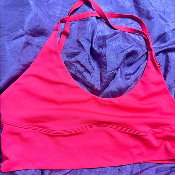 We Are HAH! | Cami BrHAH: camisole-top sports bra. size med in neon pink | EUC - Picture 2 of 7